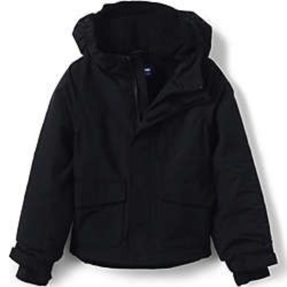 Lands' End Kids Squall Fleece Lined Waterproof Insulated Jacket, NWT - Picture 1 of 3